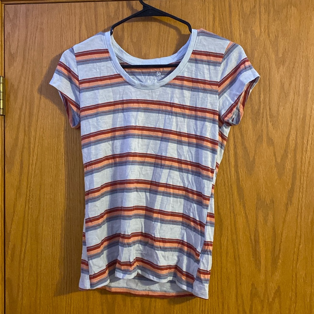 Multi colored youth tee
